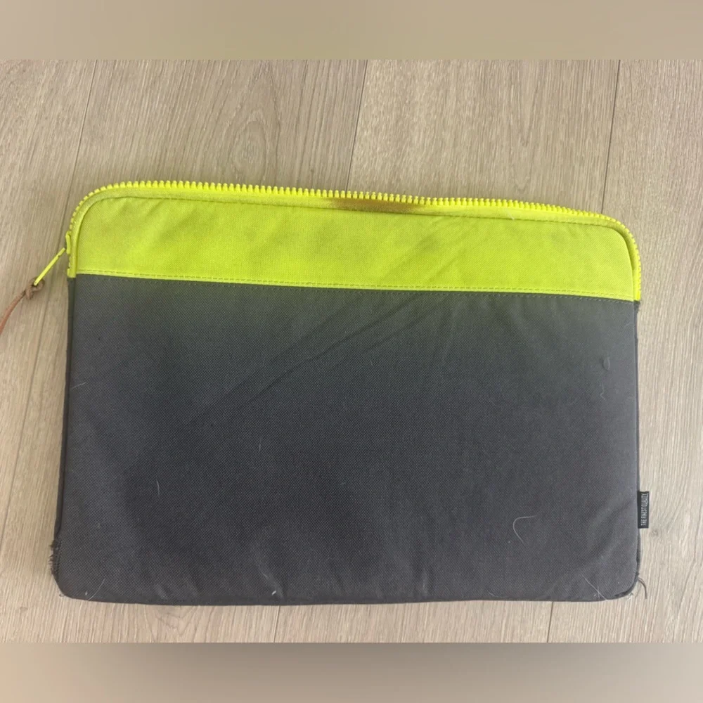 Herschel Supply Company Gray and Yellow laptop Bag